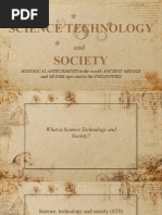 Science Technology Society: Historical Antecedents in The World: Ancient, Middle and MODER Ages and in The PHILIPPINES