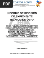 Informe de Revision de Expediente