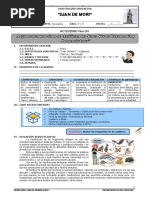 Ficha de Trabajo - Taxonomía y Clasificación de Los Seres Vivos