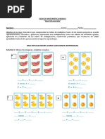 Guia Multiplicacion 5to Basico