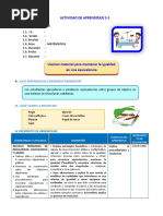 D3 A1 SESION Usamos Material para Mantener La Igualdad en Una Equivalencia