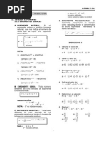 ALGEBRA 1er - AÑO (Reparado)