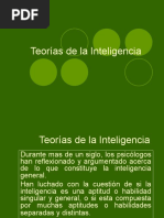 1.1. Teorias de La Inteligencia