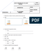 Taller de Refuerzo Matematicas