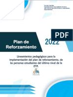 Plan de Reforzamiento Etp 1