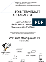 Basic To Intermediate XRD Analysis