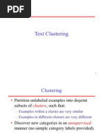 Text Clustering