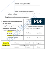 Management 2 Cours 1-2-3-4