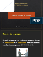 Tipos de Contrato de Trabalho