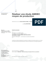 TI Réaliser Etude Amdec Moyen Production