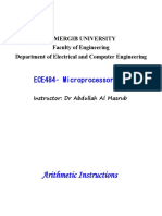 5- CH 5 Arithmetic and Logic Instructions - ١٢٢٠١٩