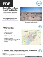 Sharif Wahdati - Climate Change, Food Security and Conflict in Afghanistan