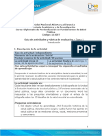 Guía de Actividades y Rúbrica de Evaluación - Unidad 1 y 2 - Tarea 1 Introducción