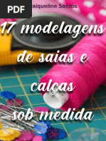 17 Modelagens de Saias e Calças Sob Medida