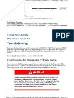 Ajustes de Transmision Caterpillar