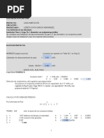 Cálculos de Instalación de Gas en Casa Habitación