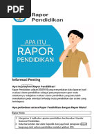 Informasi Penting Terkait Rapor Pendidikan