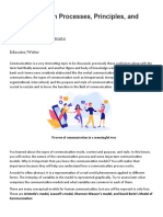 Communication Processes, Principles, and Ethics: John Rodolf N. Mortega, Maed. Educator/Writer