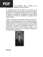 Alan Turing - Padre de La Computación