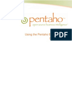 Using The Pentaho BI Suite Online Demonstration