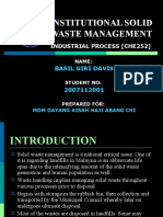 Institutional Solid Waste Management