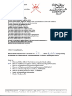 Guidelines For Recal Procedure