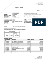 Cotización de Servicio: 12041: Página