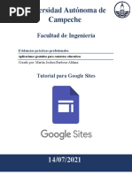 Tutorial Google Sites