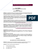 Ley Orgánica Del Poder Judicial Del Estado de Quintana Roo