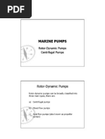 Marine Pumps Centrifugal