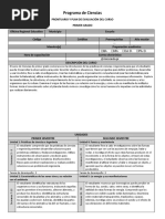 1ro Prontuario Ciencias Primer Grado