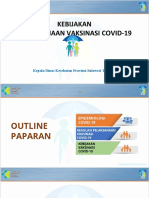 Kebijakan Pemberian Vaksinasi COVID-19 (Angk 3 & 4)