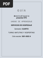 Guia SERVICIOS DE HOSPEDAJE 2022 - 1