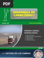 Ingenieria de Carreteras I: - Arequipa - 2022