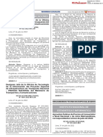 32 Designan Directora General de La Oficina General de Planeamiento y Presupuesto Del Ministerio de Transportes y Comunicaciones