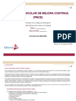 Programa Escolar de Mejora Continua (PMCE)