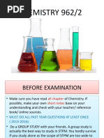 CHEMISTRY 962 Teknik Menjawab