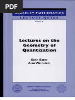 Lectures On The Geometry of Quantization