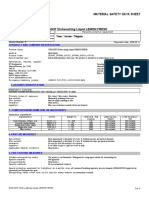 MSDS Sunlight