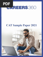 CAT-Sample Paper 2021