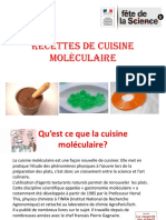 Livret Animateur Cuisine Moleculaire