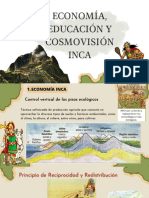 Economía, Educación y Cosmovisión Inca