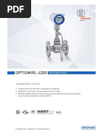 Optiswirl4200 Flowmeter