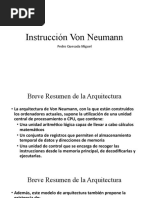 Instrucción Von Neumann