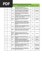 Numeracion de Expedientes JVR