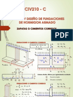 04 - 2 Zapatas Continuas o Cimientos Corridos