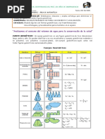 Act 01. Analizamos El Consumo Del Volumen de Agua para La Conservación de La Salud