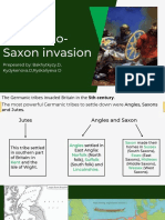 The Anglo-Saxon Invasion