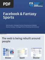 Facebook and Fantasy Sports