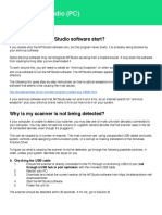 Matter-and-Form 3D-Scanner FAQs PC